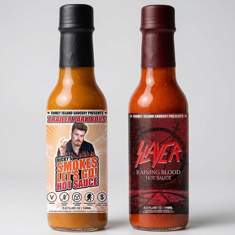 Hot Sauce Gift Set, Ghost Pepper & Scotch Bonnet, Sweet & Smoky Heat, 2-Pack, 5 oz Bottles (10 oz Total)