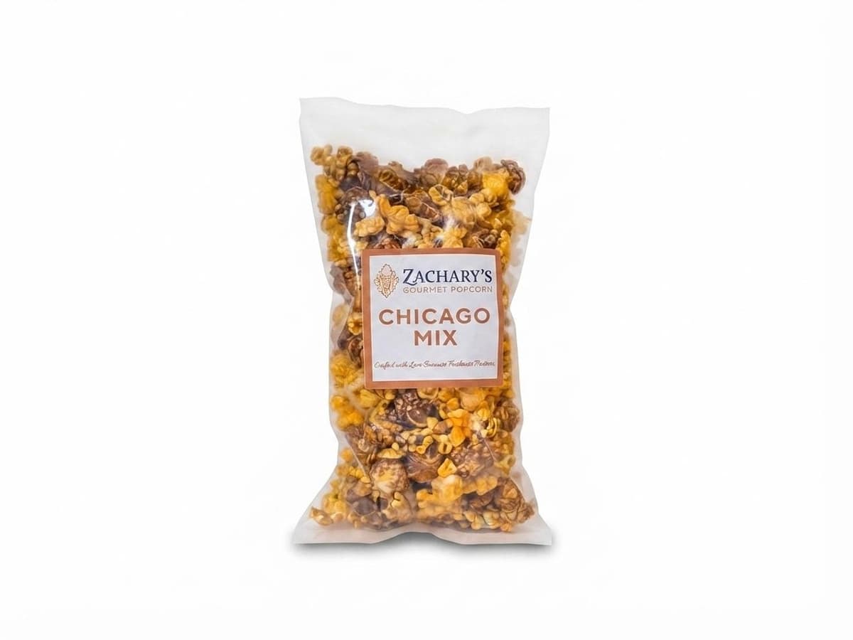 Chicago Mix Gourmet Popcorn-  Medium Bag  / Approx. 4 Cups