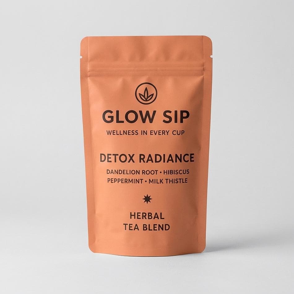 Herbal Tea Wellness Gift Set, Relaxation & Mindfulness Ritual Kit, Self-Care Bundle (Contents Listed Inside), 1 Set