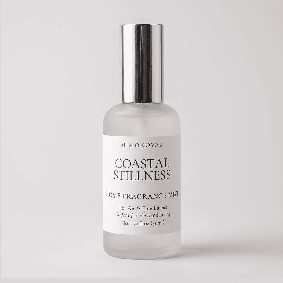Room & Linen Spray, Marine Notes + Driftwood + Oakmoss, Calm Fresh Coastal Scent, Phthalate-Free, 111 ml