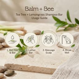 Tea Tree + Lemongrass Shampoo Bar-6