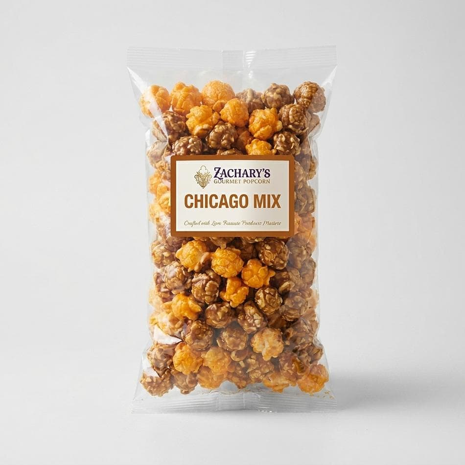 Caramel Cheddar Popcorn Mix, Coconut Oil Popped, Sweet & Savory Snack, Small-Batch Fresh, 4.4–7.8 oz Bag