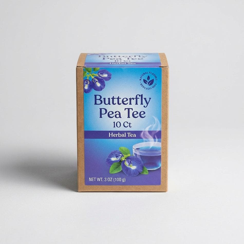 Butterfly Pea Tee (10 ct)