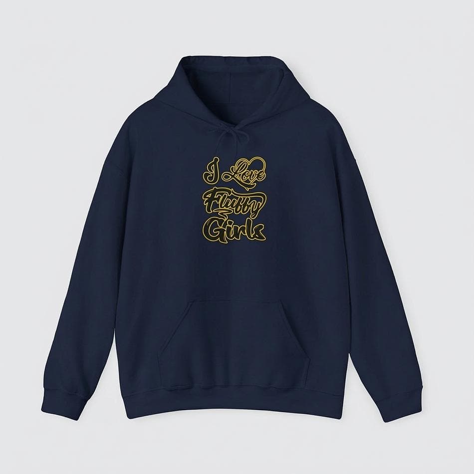Body Positive Graphic Hoodie, Cotton-Poly Heavy Blend, Cozy Kangaroo Pocket, Unisex Fit, Sizes S–5XL