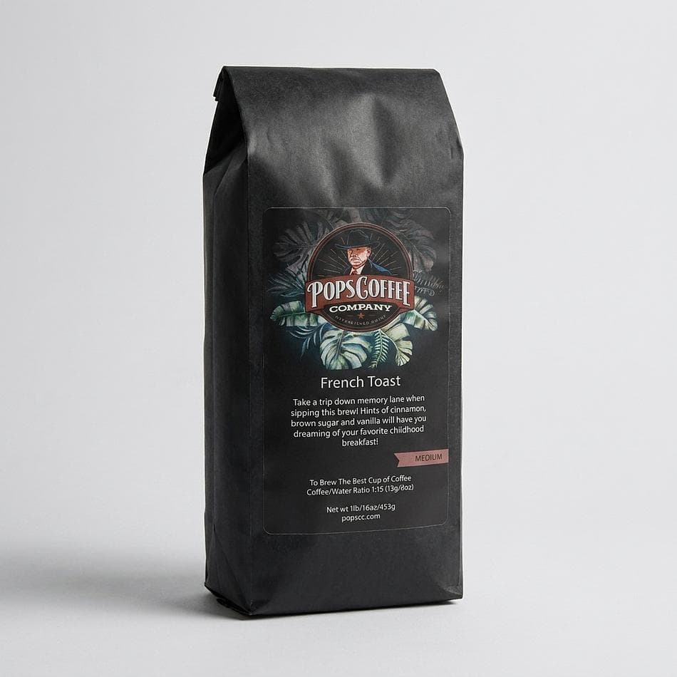 Flavored Medium Roast Coffee, Maple Cinnamon Vanilla, Smooth Breakfast Blend, 1 lb Bag, Whole Bean or Ground