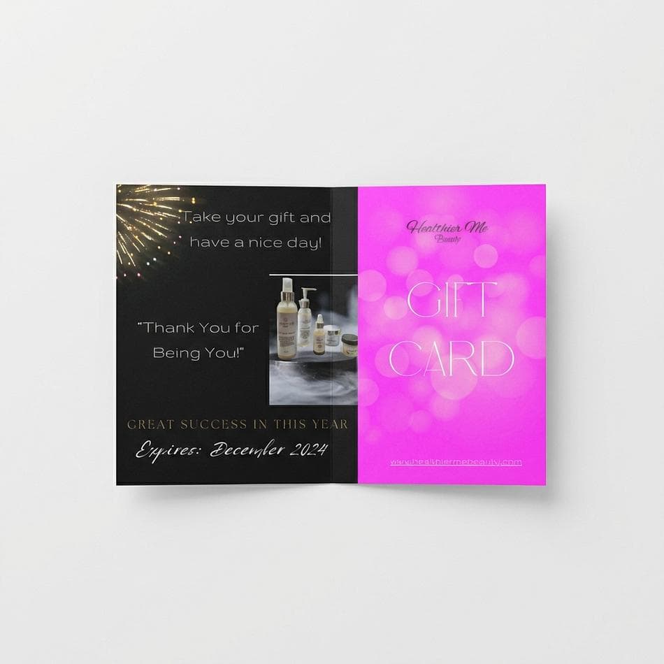 Gift Card for Friends and Loved Ones