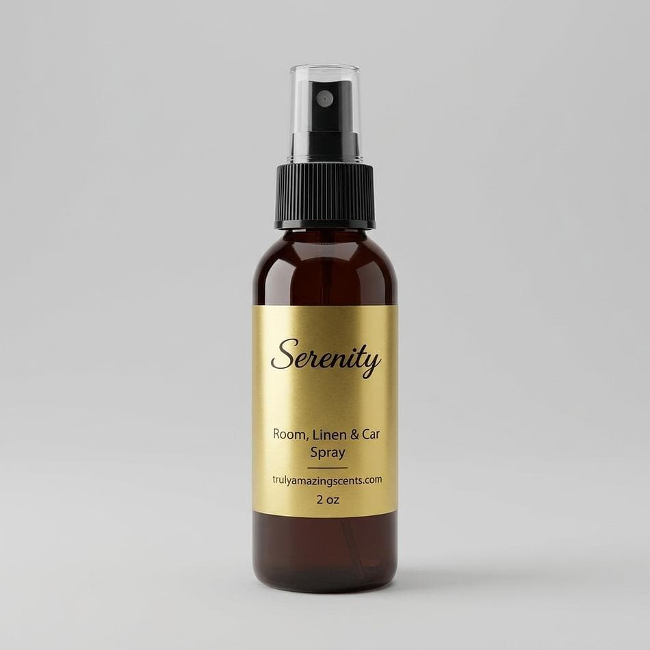 Jasmine Room & Linen Spray, Lemon & Bergamot, Odor Eliminator, Non-Staining Mist, 2 oz or 4 oz