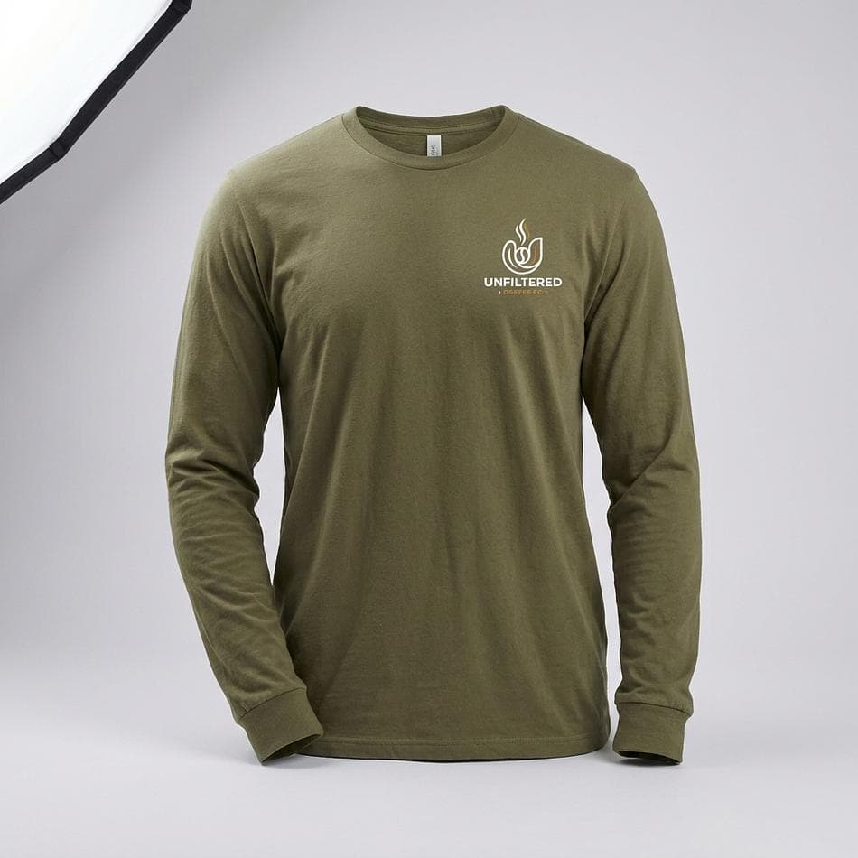 Triblend Long Sleeve T-Shirt, Airlume Cotton/Poly/Rayon, Ultra-Soft Everyday Layer, 3.8 oz, XS–3XL