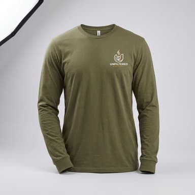 Triblend Long Sleeve T-Shirt, Airlume Cotton/Poly/Rayon, Ultra-Soft Everyday Layer, 3.8 oz, XS–3XL