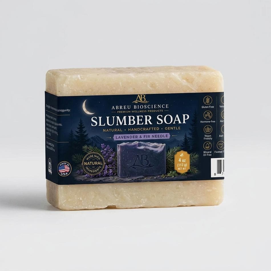 Melatonin-Free Sleep Support System, Magnesium Glycinate + Ashwagandha + Lavender Soap, Fall Asleep Faster, 3-Step Kit