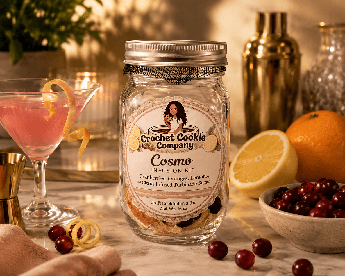 Cosmopolitan Cocktail Infusion Kit Jar, 16oz