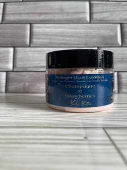 Champagne and Strawberry Body Butter-3