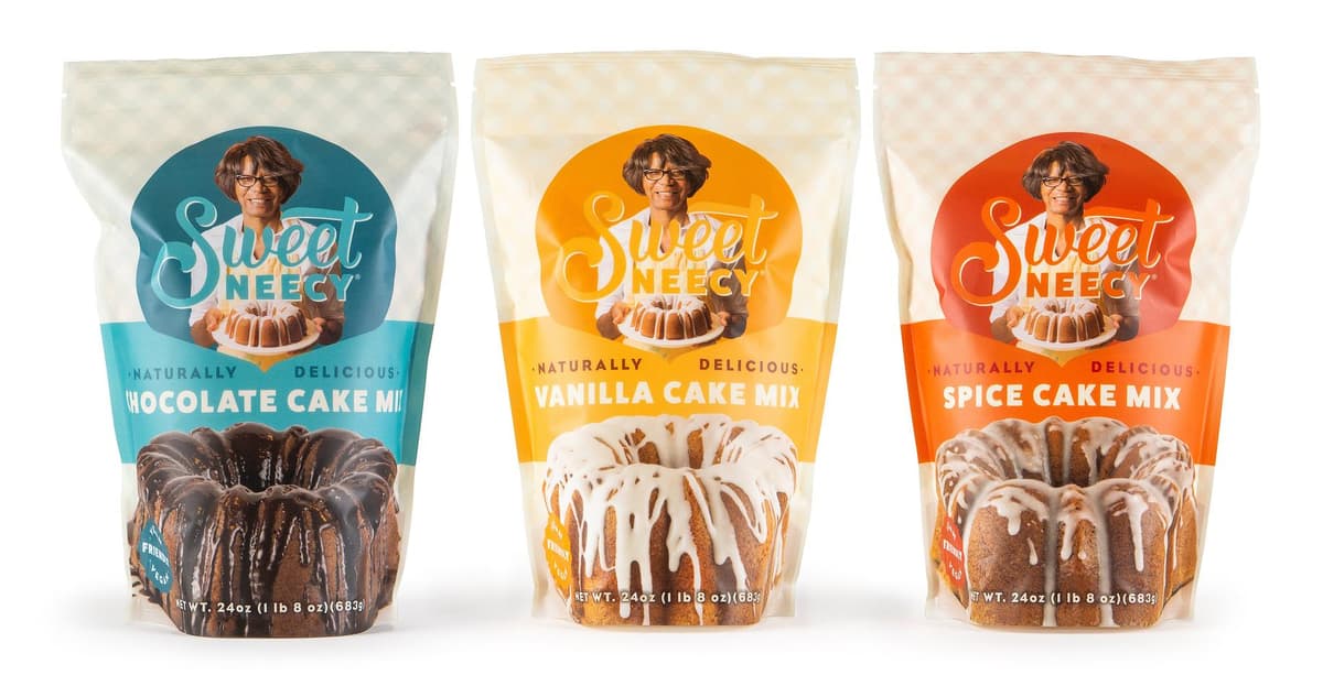 Cake Mix Variety Pack, 3 All-Natural Cake Batter Mixes, Best Seller Trio Gift Set, 3-Pack