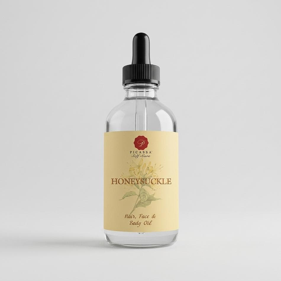 Multi-Use Face, Hair & Body Oil, Olive + Sweet Almond + Grapeseed, Moisturizing Glow, Lavender, 2 oz