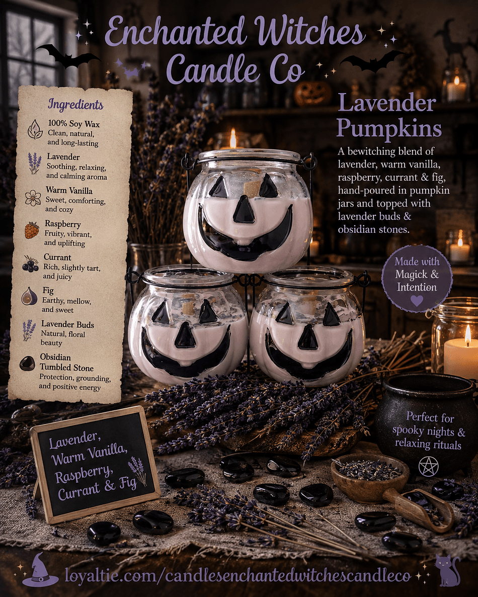 Lavender Pumpkins Candle