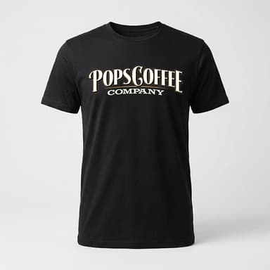 Unisex Coffee Graphic T-Shirt, Airlume Ring-Spun Cotton, Soft Retail Fit, Short Sleeve Tee, Bella Canvas 3001C, 1-Pack