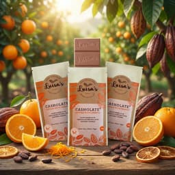 Casholate M*lk Chocolate Infused with Orange | Vegan & Plant-based-1