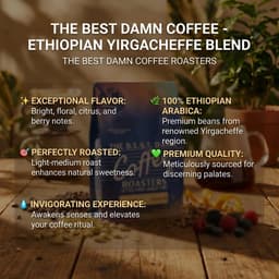 The Best Damn Coffee - Ethiopian Yirgacheffe Blend-9