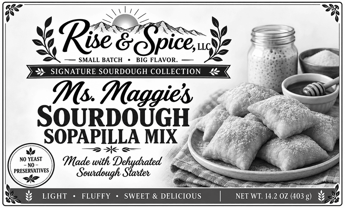 Ms Maggie’s sourdough sopaipilla mix
