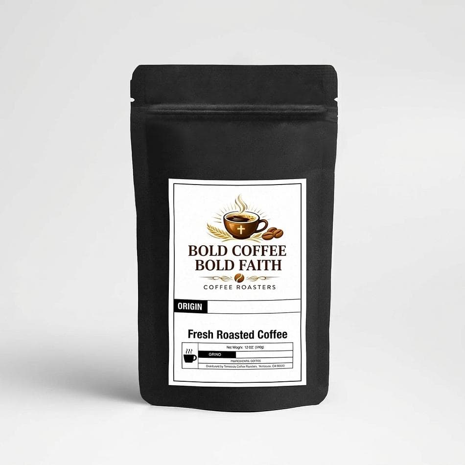 Medium Roast Coffee Blend, Central & South America Beans, Nutty Chocolate & Citrus, Smooth Daily Brew, 12oz Bag