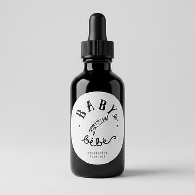 Botanical Face Oil, Organic Argan + Clary Sage & Rosemary, Lightweight Glow, Non-Comedogenic, 2 fl oz