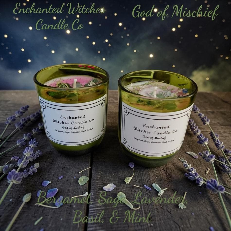 God of Mischief  Candle