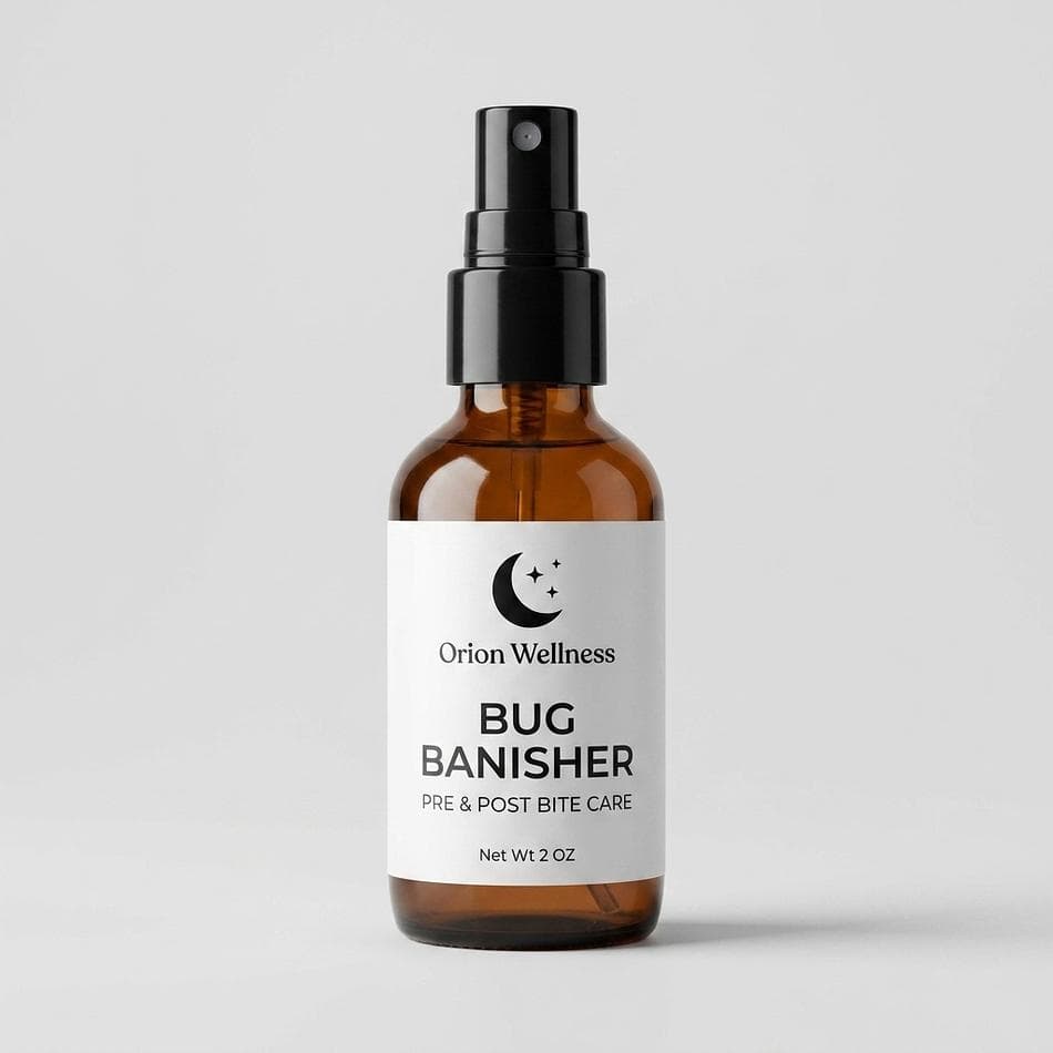 Natural Bug Repellent Spray, Jojoba & Fractionated Coconut Oil, Citronella Lavender Lemongrass, Non-Greasy, Ages 2+