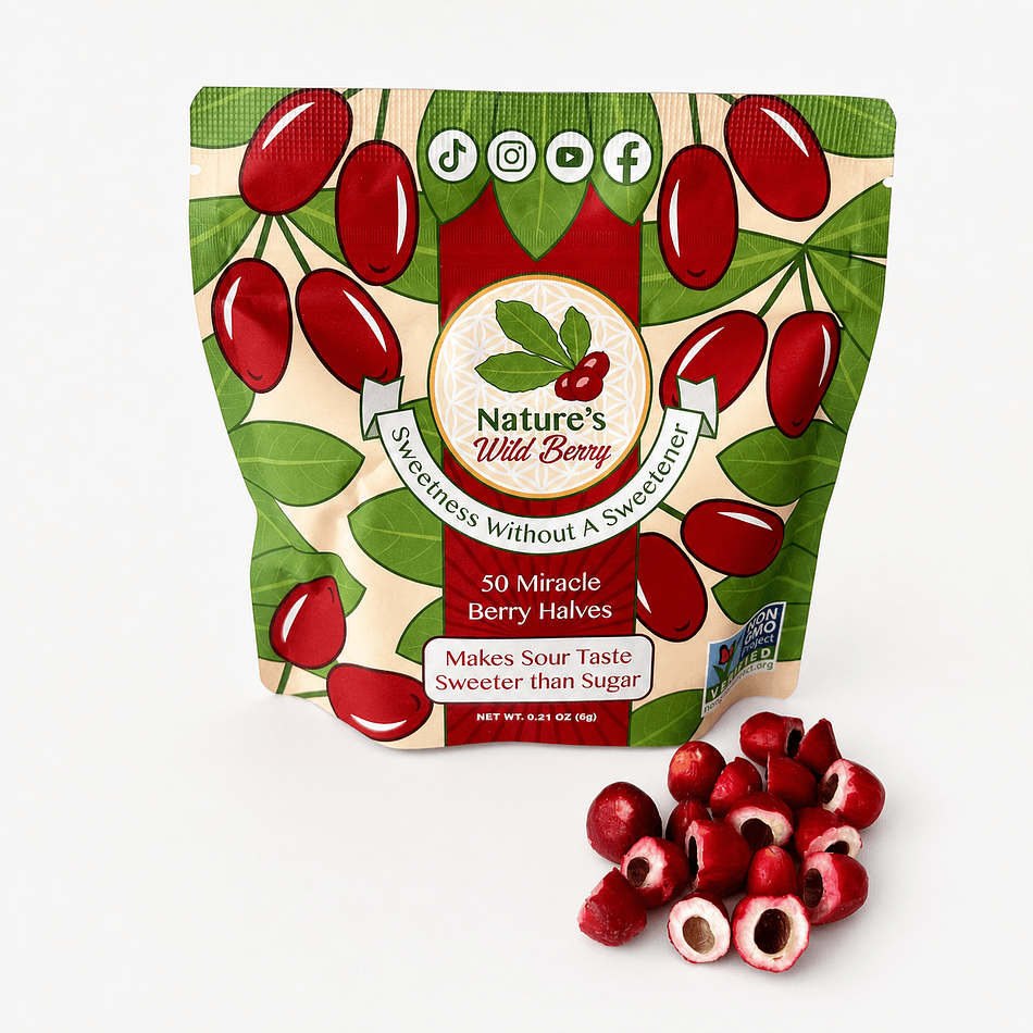 50-Serving Refill Bag | Real Freeze-Dried Miracle Berries