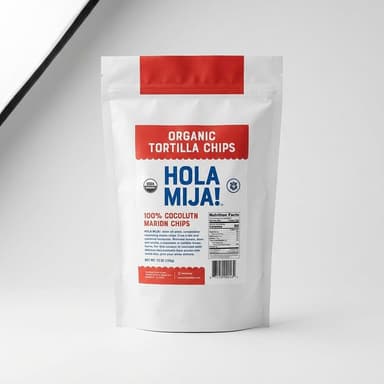 Organic Corn Tortilla Chips, Beef Tallow & Celtic Sea Salt, Seed Oil Free Crunchy Snack, Gluten Free, 7 oz Bag