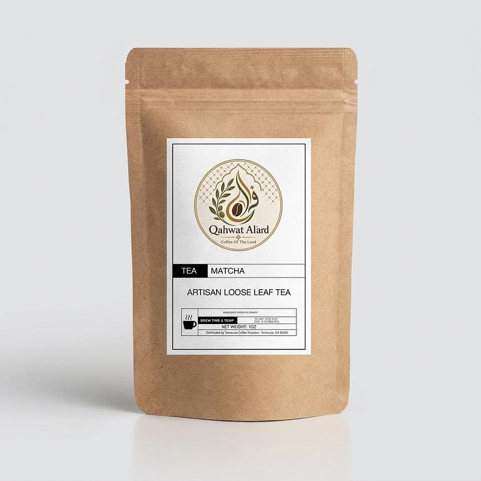 Ceremonial Matcha Powder, Stone-Ground Green Tea, Smooth Grassy Flavor, 1 oz (Loose Leaf option)