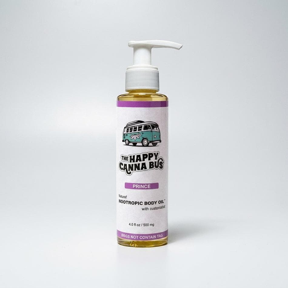 Lavender Nootropic Body Oil™ THC free Hemp CBD 4oz