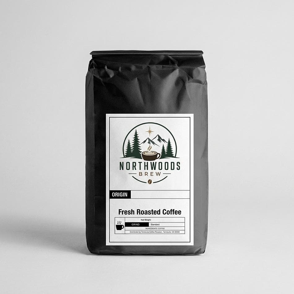 Single Origin Brazil Santos Coffee Beans, Catuai & Mundo Novo, Smooth Cocoa Notes, Medium Roast, 12 oz