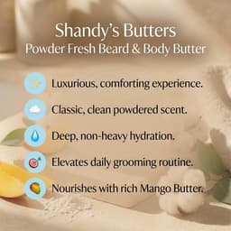 Powder Fresh Beard & Body Butter (8 oz)-3