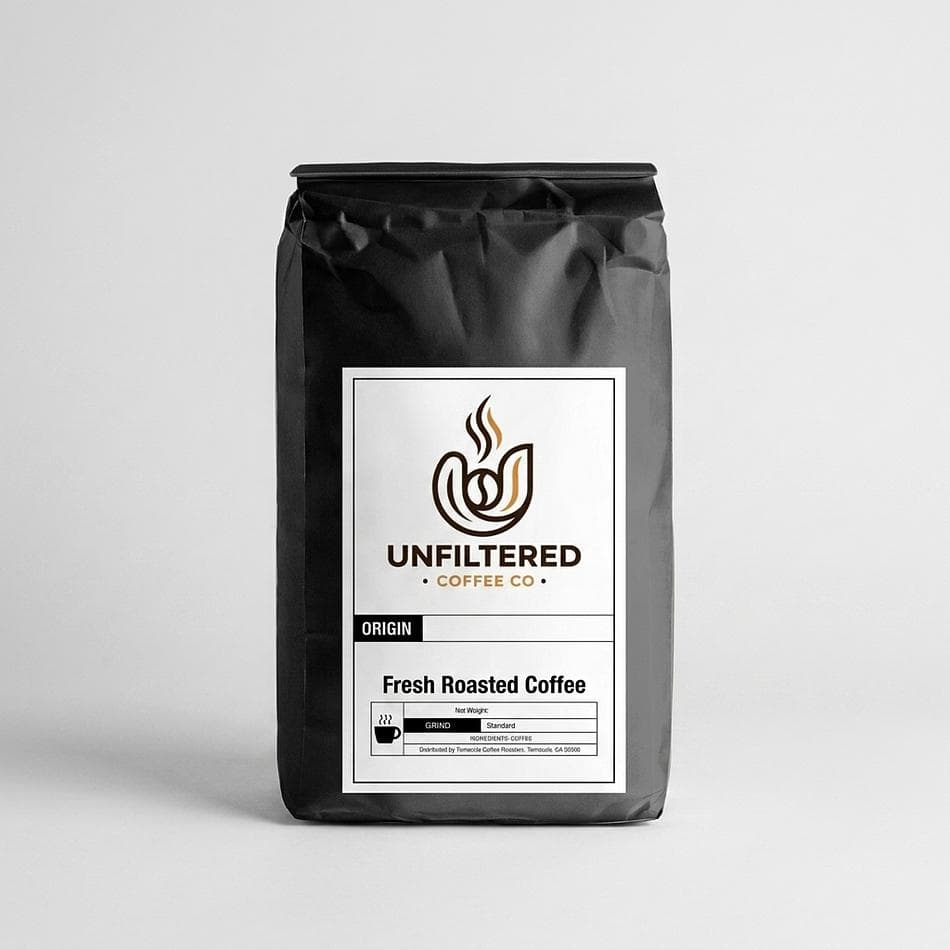 Single Origin Honduras Coffee, Medium-Dark Roast, Caramel & Brown Sugar Notes, Fully Washed, 12 oz Bag