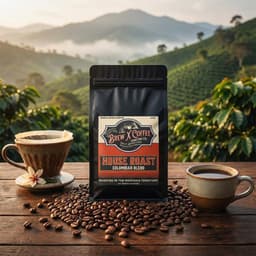 House Roast, Colombian Blend, Washed - Medium Roast-1