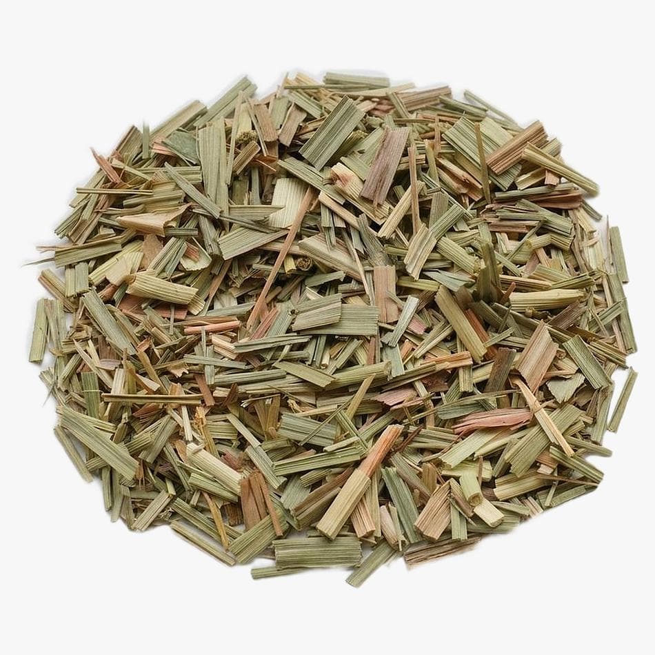 Dried Lemongrass Herb (Cymbopogon citratus), Citrus Aroma, Digestive Support Tea Herb, 1 oz Loose Cut