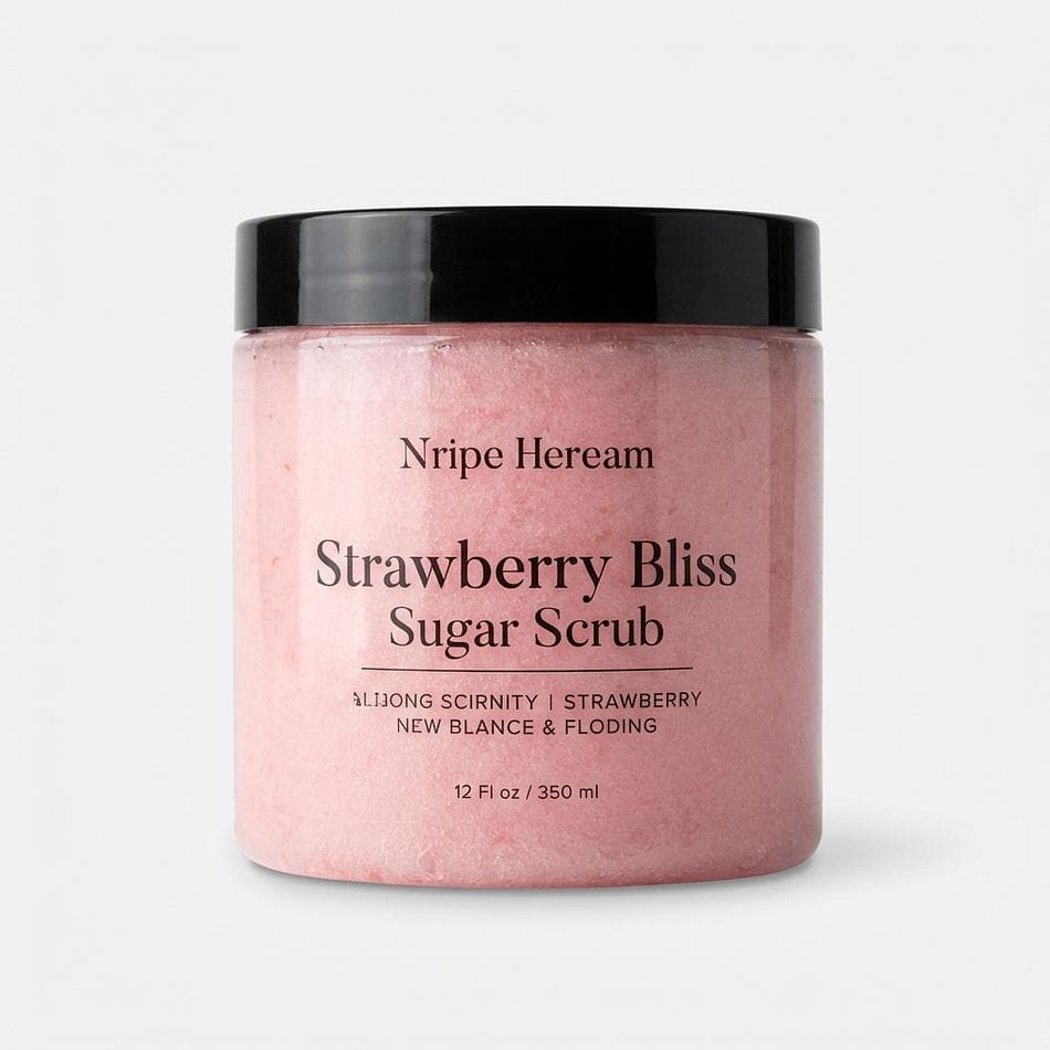 Strawberry Bliss Sugar Scrub