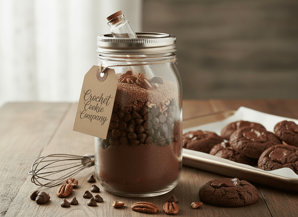 Double Chocolate Cookie Mix in a Jar, 12 oz