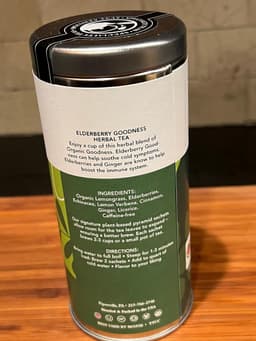 Organic Elderberry Goodness Herbal Tea To Help Fight Seasonal Cold.-2