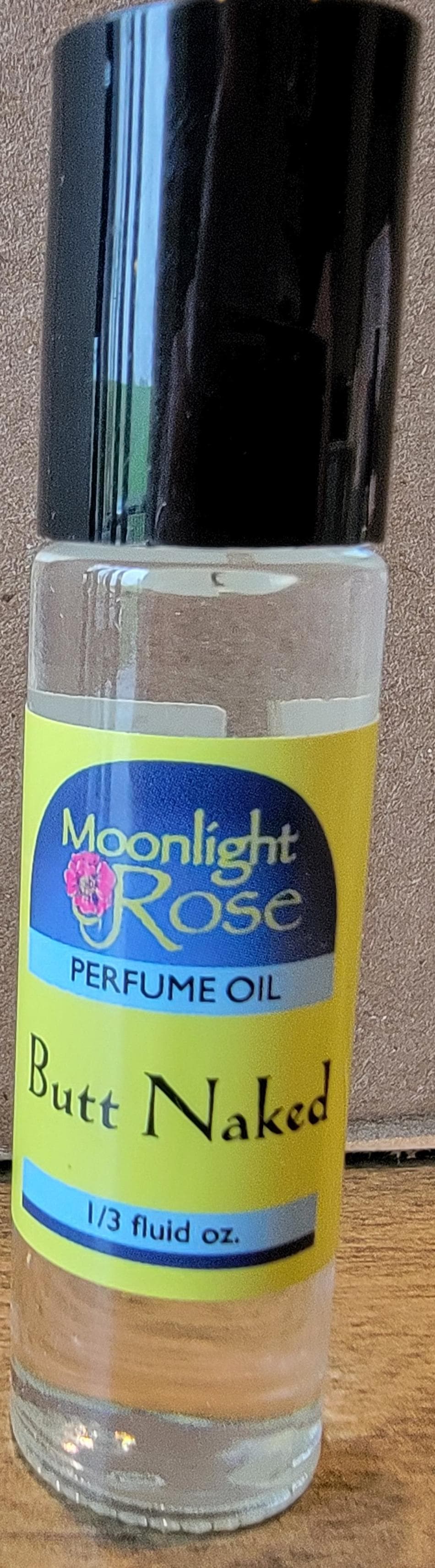 Moonlight Rose Butt Naked Roll On Body Oil – 1/3 oz