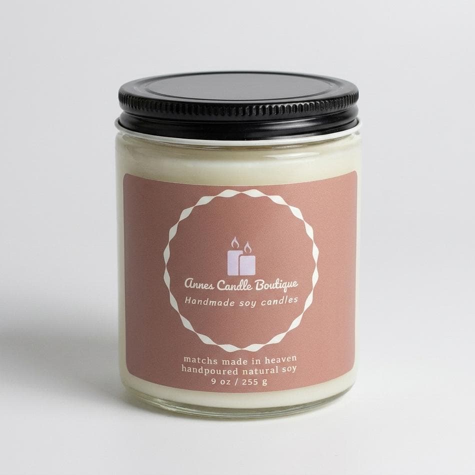 Matcha Green Tea Candle, Matcha & Vanilla Citrus, Calm Cozy Scent, 1 Jar (Size/Burn Time Listed)