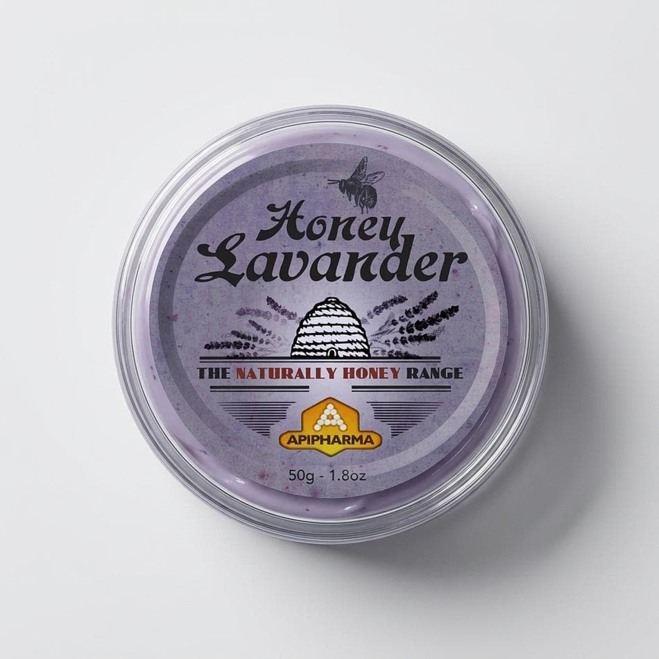 Lavender Infused Honey, Honey & Lavender, Floral Tea Sweetener, Single Pack (Size Not Listed)