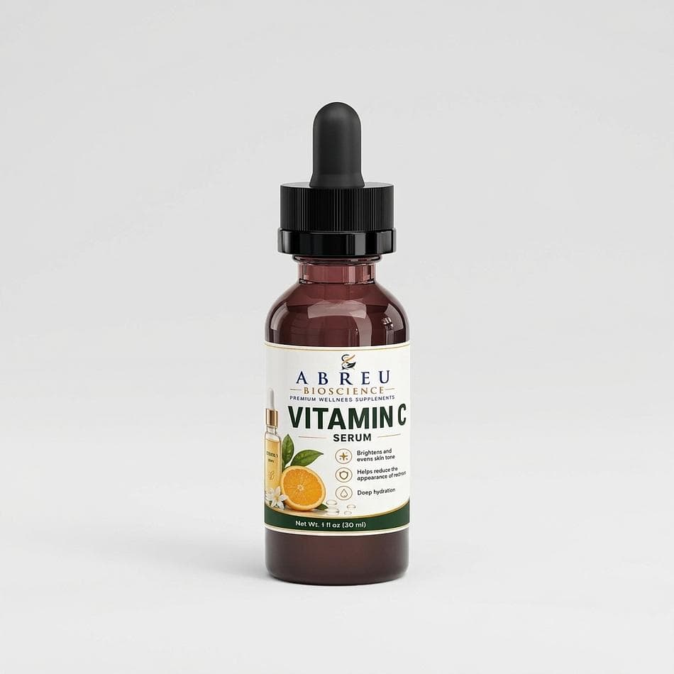 Vitamin C Face Serum, L-Ascorbic Acid + Ferulic Acid, Dark Spot Brightening, 1 fl oz (30 ml)