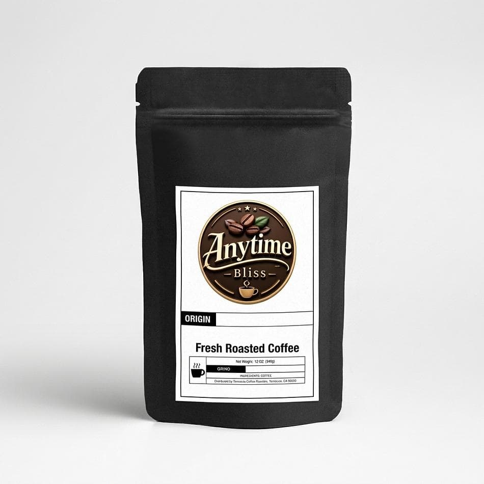 Medium Roast Coffee Blend, Southeast Asia Beans, Herbal Notes & Heavy Body, 12 oz Bag (Whole Bean or Ground)