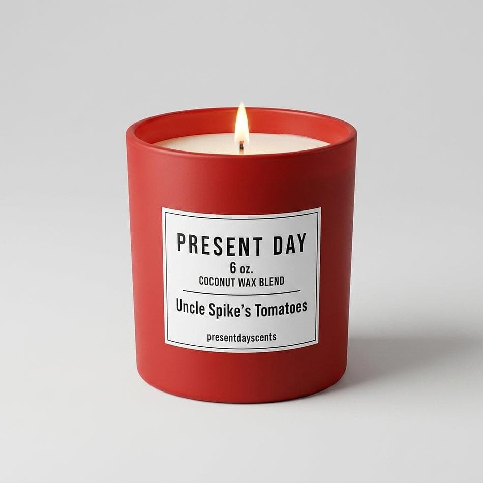 Room & Linen Spray, Tomato Vine, Fresh Green Garden Scent, Non-Toxic Mist, 4 oz Blue Glass Bottle