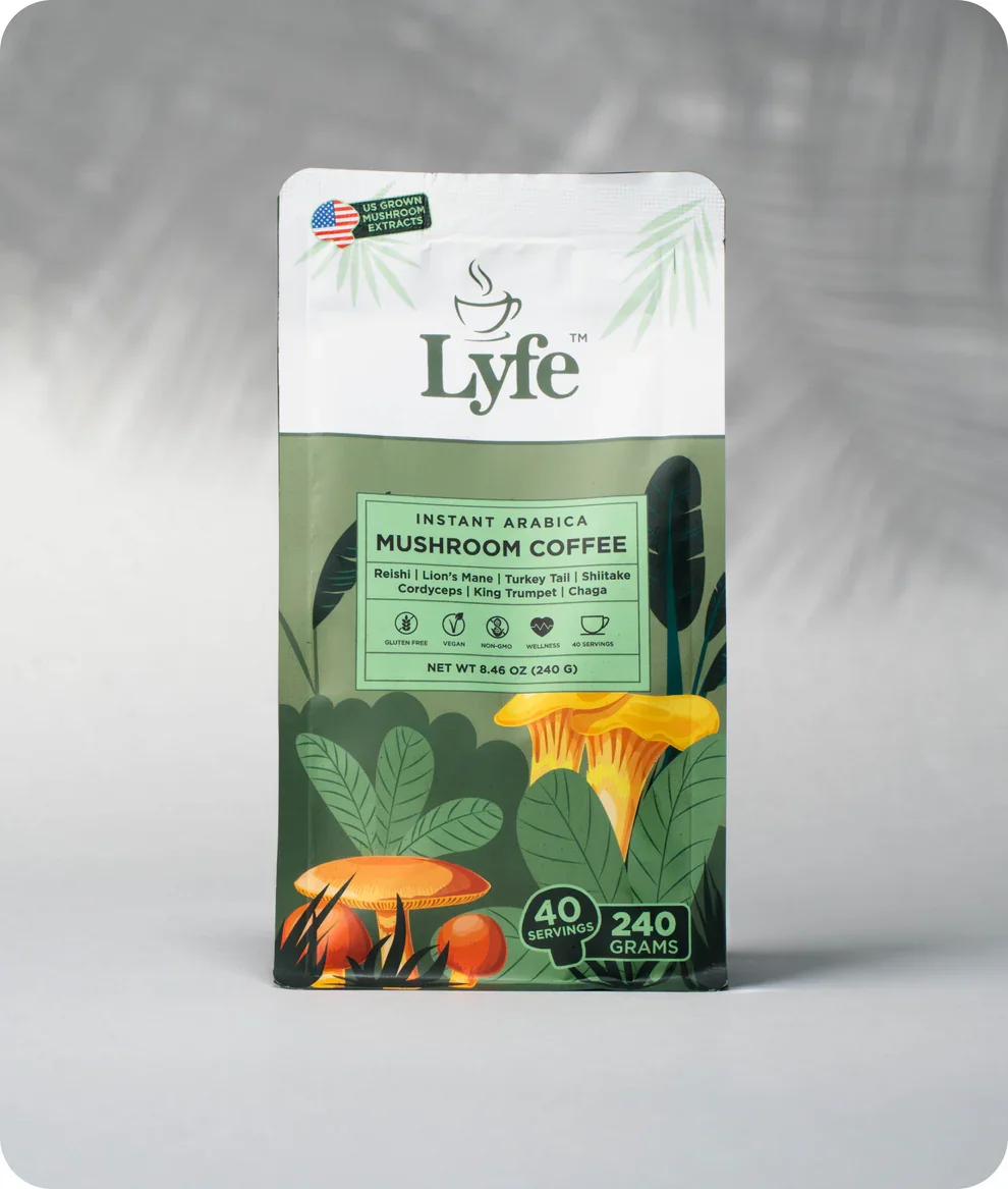 Lyfe Instant Mushroom Coffee-Regular