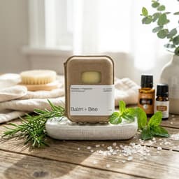 Rosemary Peppermint Soap-6