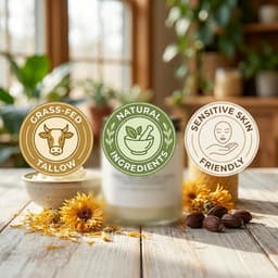 Whipped Tallow Balm with Calendula 4oz-4