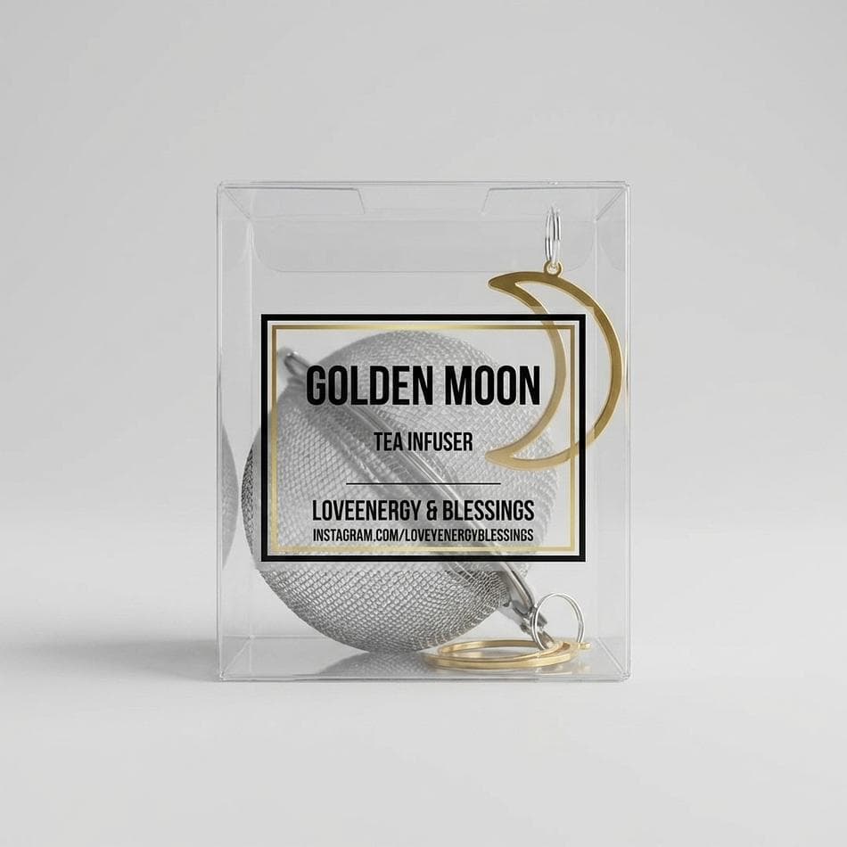 Crescent Moon Stainless Steel Tea Ball Infuser