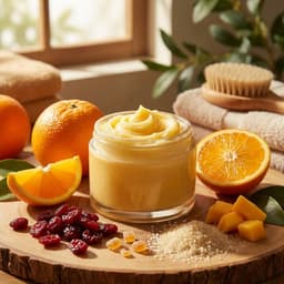 Orange Cranberry Sugar Beard & Body Butter(8 oz)-1